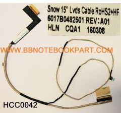 HP Compaq LCD Cable สายแพรจอ  ProBook 350 G1 / 355 G2 340 248     6017B0482501